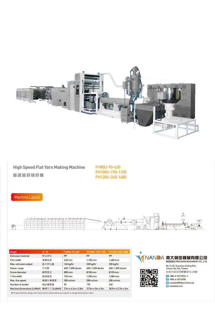 High Speed Yarn Making Machines